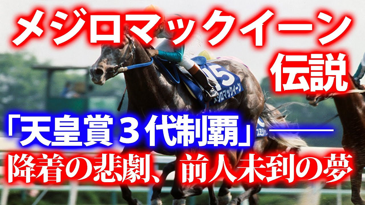 芦毛の最強ステイヤー・メジロマックイーンの物語【名馬伝説】 #競馬