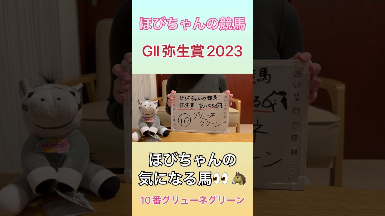 【ほびちゃんの競馬】GⅡ 弥生賞 ディープインパクト記念 2023 気になる馬👀🐴 #shorts #競馬予想 #競馬 #競馬女子 #中山競馬場