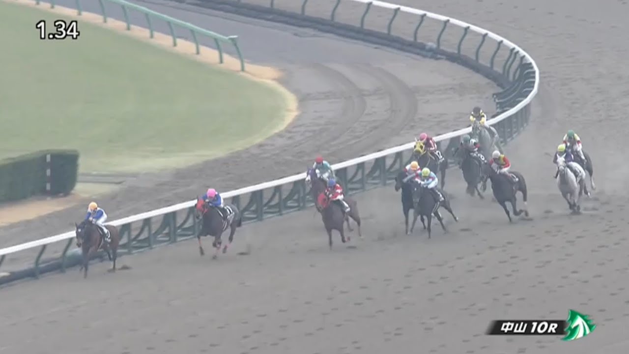 2023/01/14　中山競馬場　10R　ロードヴァレンチ　永野猛蔵騎手　逃げ切り勝ち