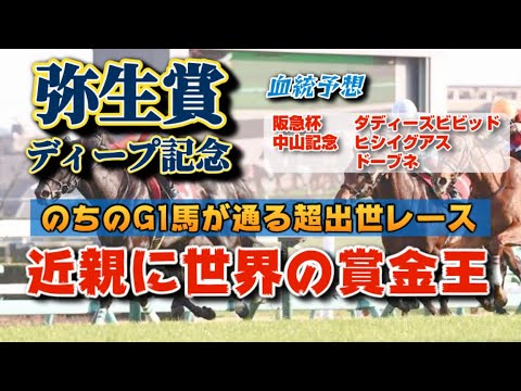 【弥生賞ディープインパクト記念2023】昨年馬券内独占の必ず買うべき血統とは？中山だったらこの2頭！
