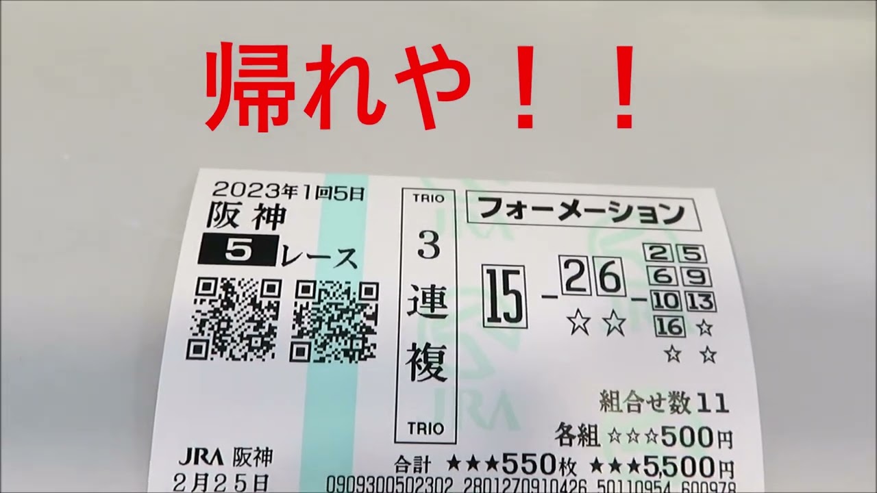 でけたぁ～の先生　阪神競馬場勝負３