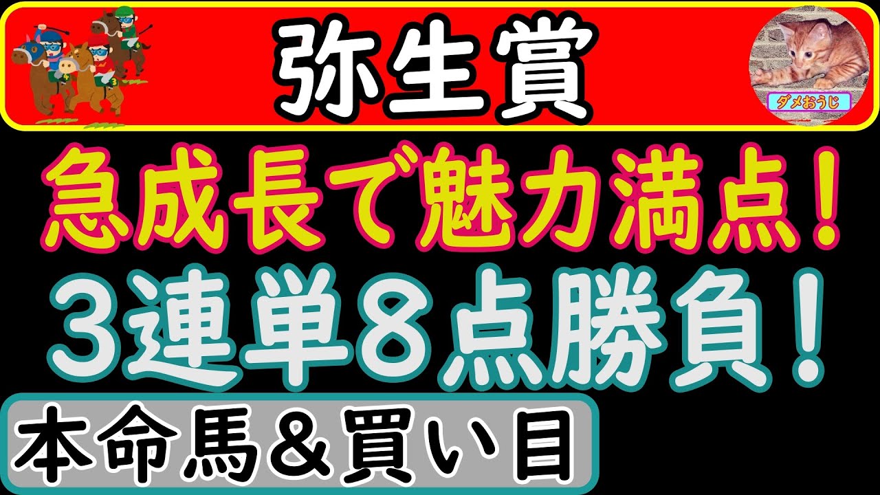 弥生賞2023年の本命予想＆馬券の買い目を発表します