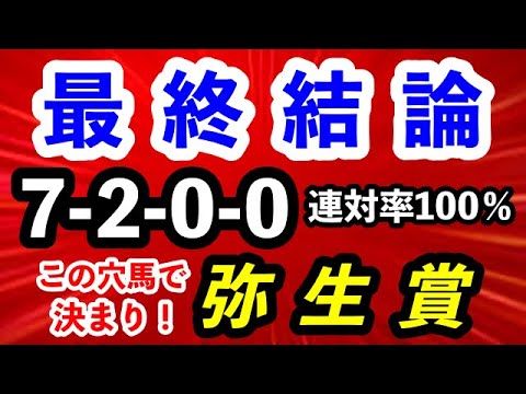 弥生賞2023予想【この穴馬で決まり！】連対率100％の激アツデータ公開！