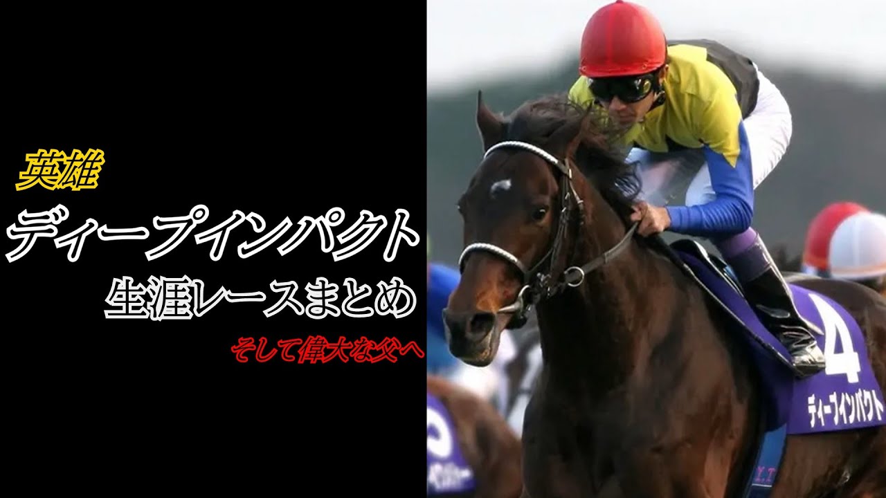 英雄『ディープインパクト』全レースまとめ