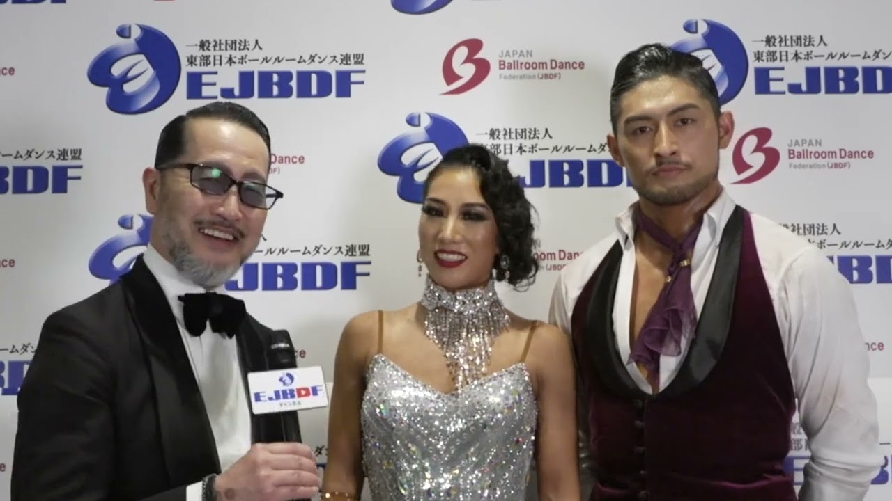スーパージャパンカップ2023 全日本選抜セグエ選手権プロフェッショナルラテンアメリカン 優勝 野村直人・山崎かりん  組インタビュー