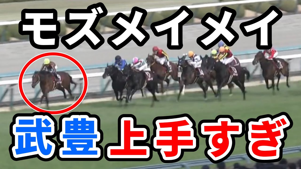 【チューリップ賞】モズメイメイ武豊上手すぎワロタｗｗｗ