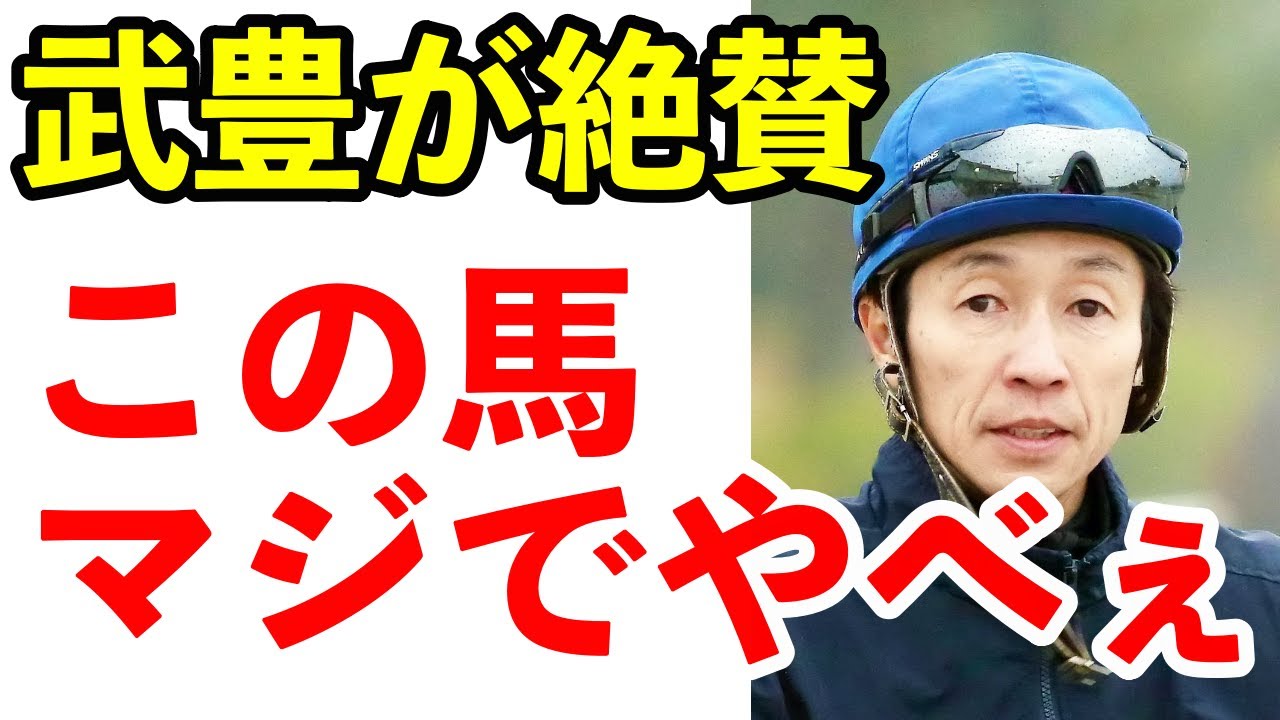 武豊が才能に惚れ込み衝撃を受けた伝説の名馬とは【競馬】