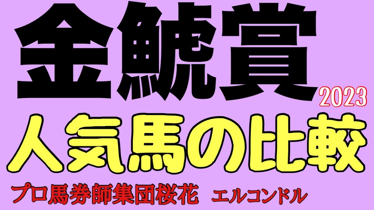 プロ馬券師集団桜花エルコンドル氏の金鯱賞2023人気馬の比較！！近年の金鯱賞の傾向と見比べて人気馬三頭を比較！今年の金鯱賞に最も適性の高い馬は？！