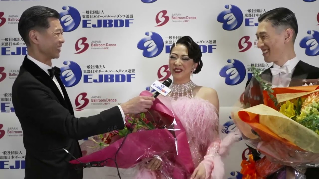 スーパージャパンカップ2023 引退デモンストレーションの 本多 龍士＆戎野 紗与  組インタビュー