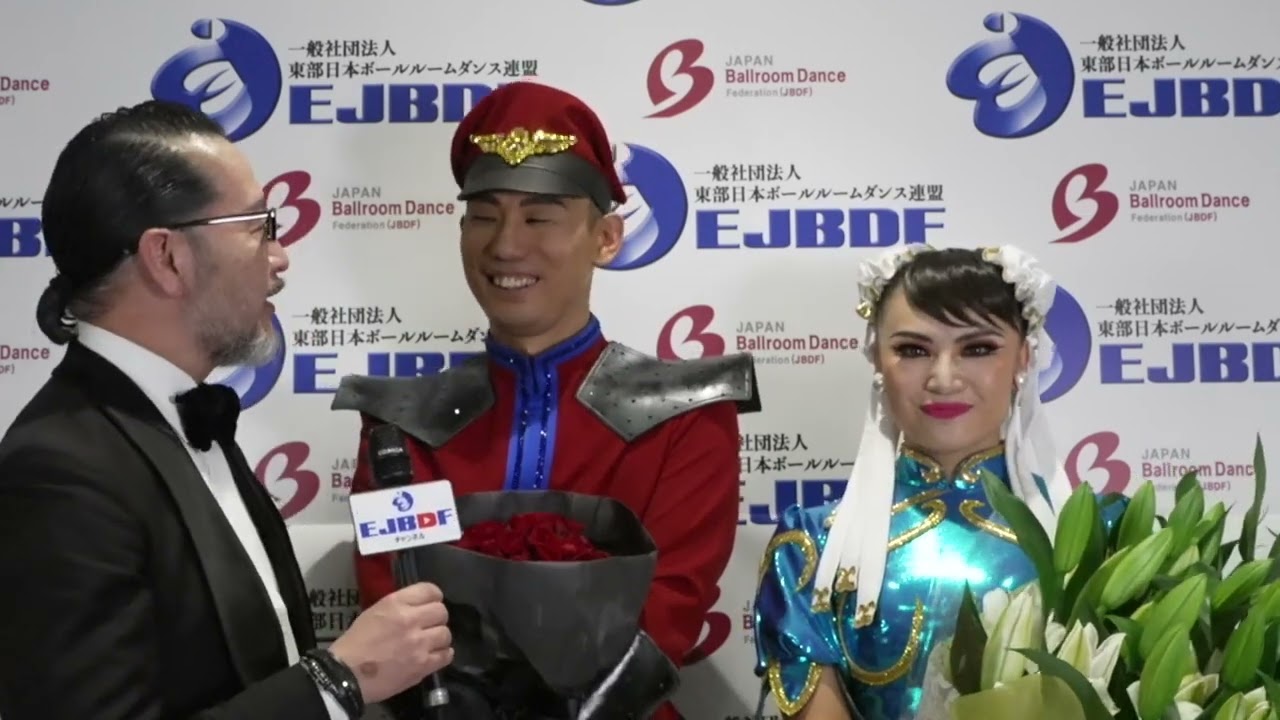 スーパージャパンカップダンスセグエ選手権プロフェッショナルラテンアメリカン6位 引退表明 清水 基允・丸市 美幸  組インタビュー