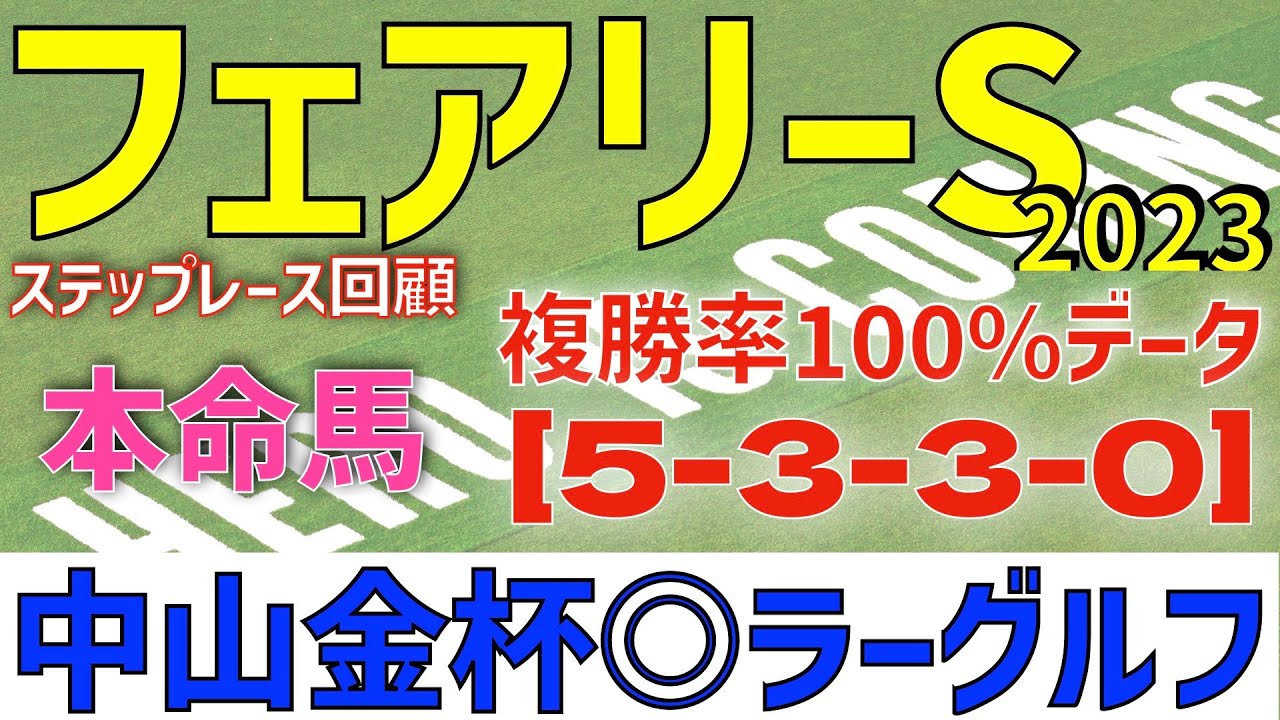 【フェアリーステークス2023】ステップレース回顧　今、最も勢いのある血統が 　本命候補馬　【競馬予想】【レース後コメント】