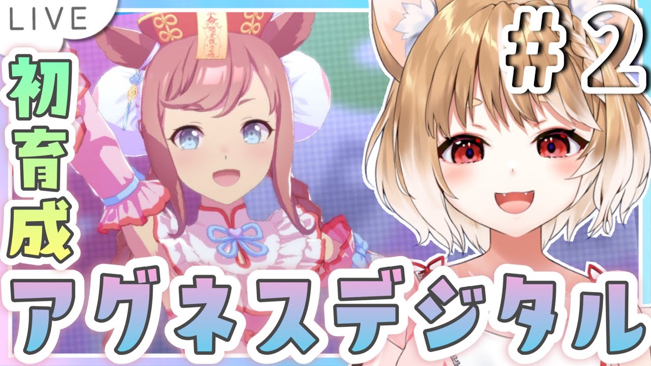 【ウマ娘】デジたぁぁん！続き！アグネスデジタル初育成やります！【ウマ娘プリティーダービー】