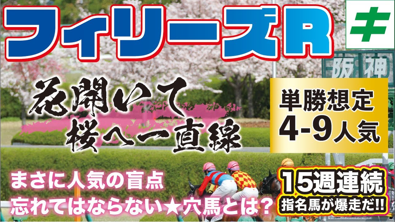 フィリーズレビュー 2023 【予想/穴馬】荒れる３歳牝馬限定のＧ２！古馬を脅かすスピード自慢の快速娘とは！？