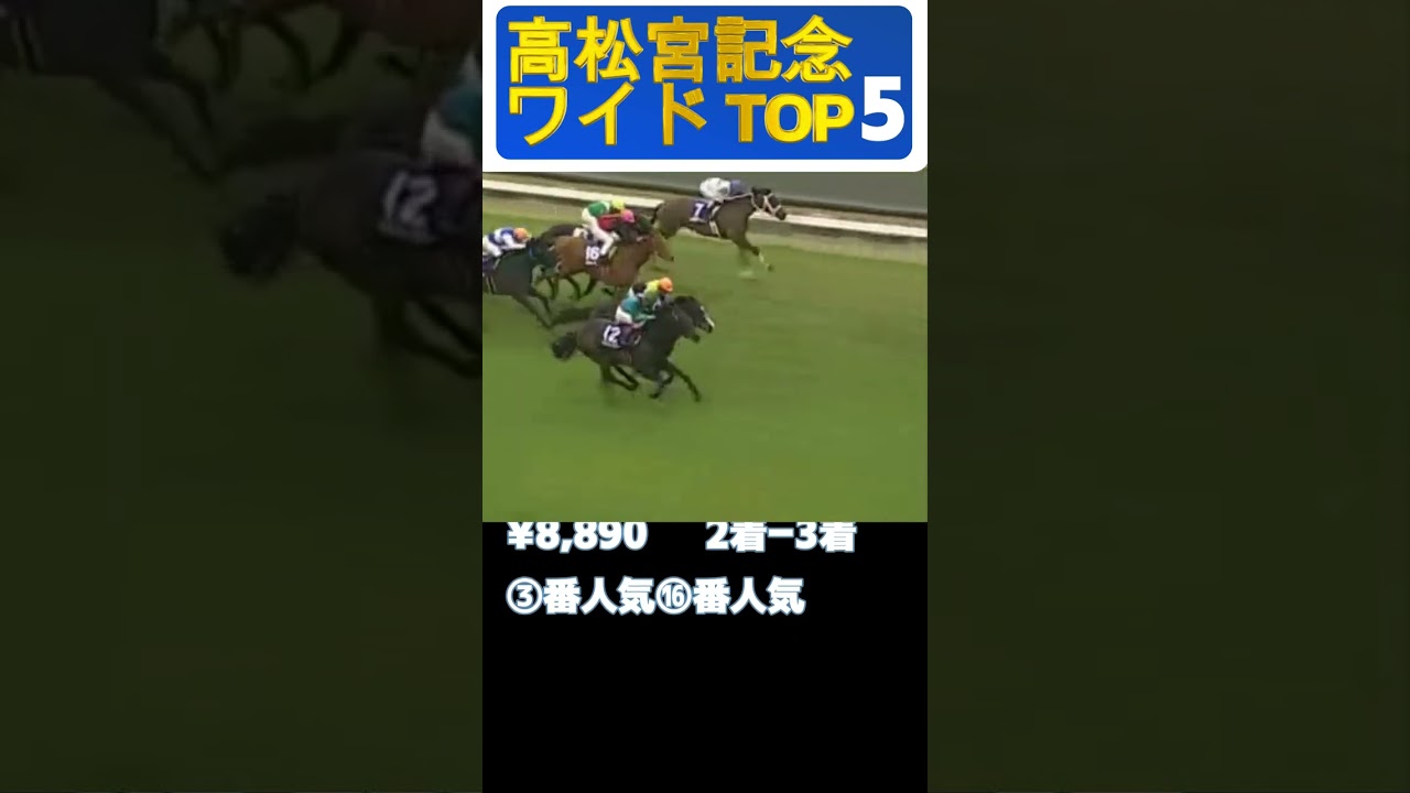 【競馬データ】2-3着当てて8万馬券！高松宮記念ワイドBEST5#shorts