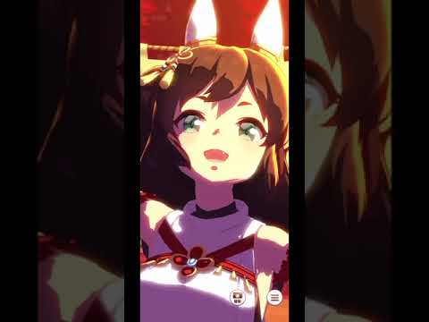 【ウマ娘プリティーダービー】イナリワン（新衣装）の固有スキル演出・進化スキル・能力補正・ミニキャラ#ウマ娘 #ウマ娘プリティーダービー