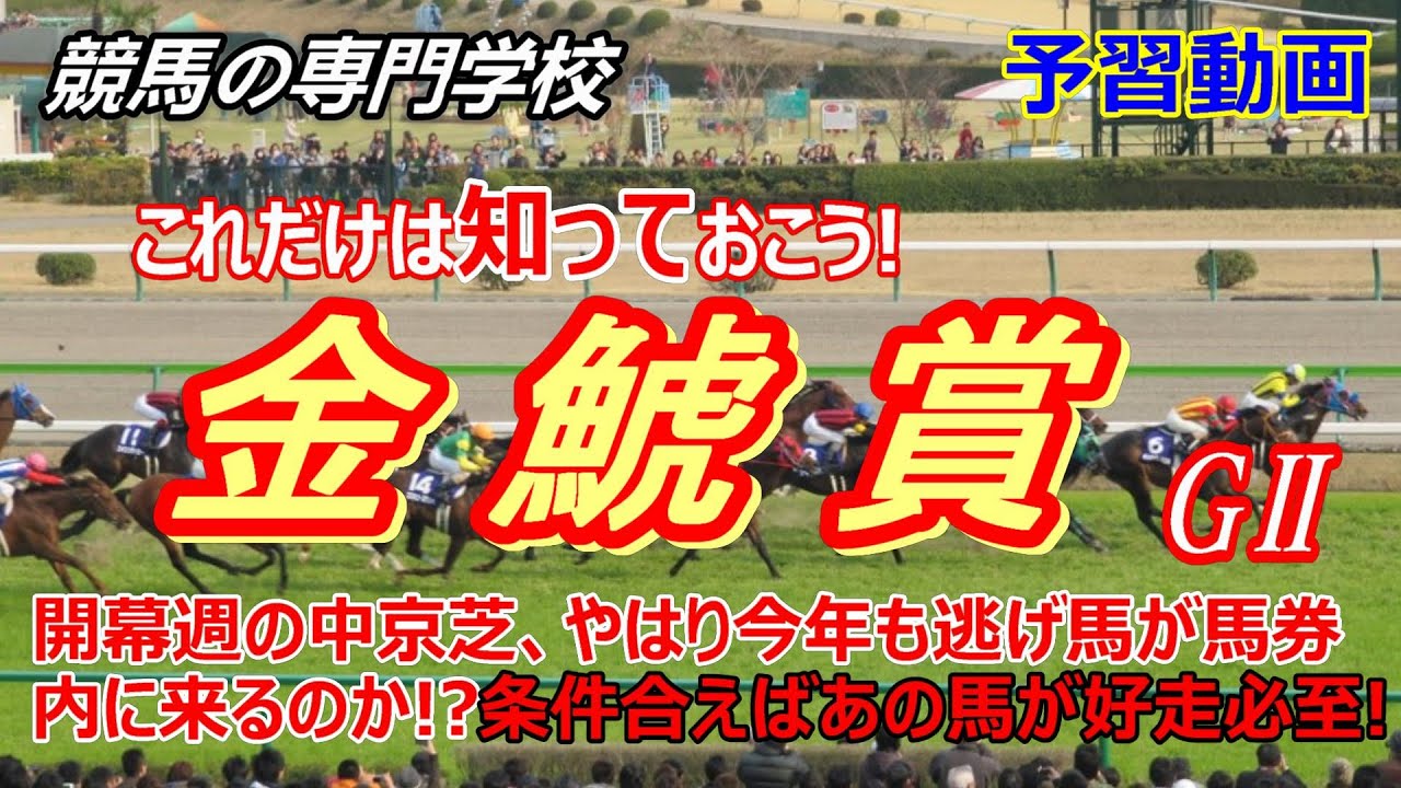 【金鯱賞2023】予習動画 毎年馬券になる逃げ馬 今年は2頭!? 条件次第で好走必至の馬