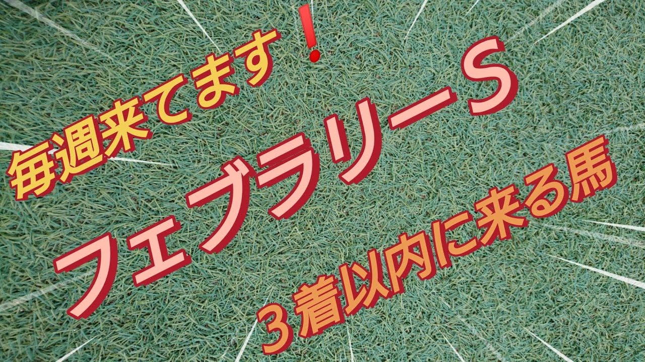 【 フェブラリーＳ 】 3着以内に来る馬 (主催者ホムペを見て3着以内に来る馬へ出された示唆を読み取ります)