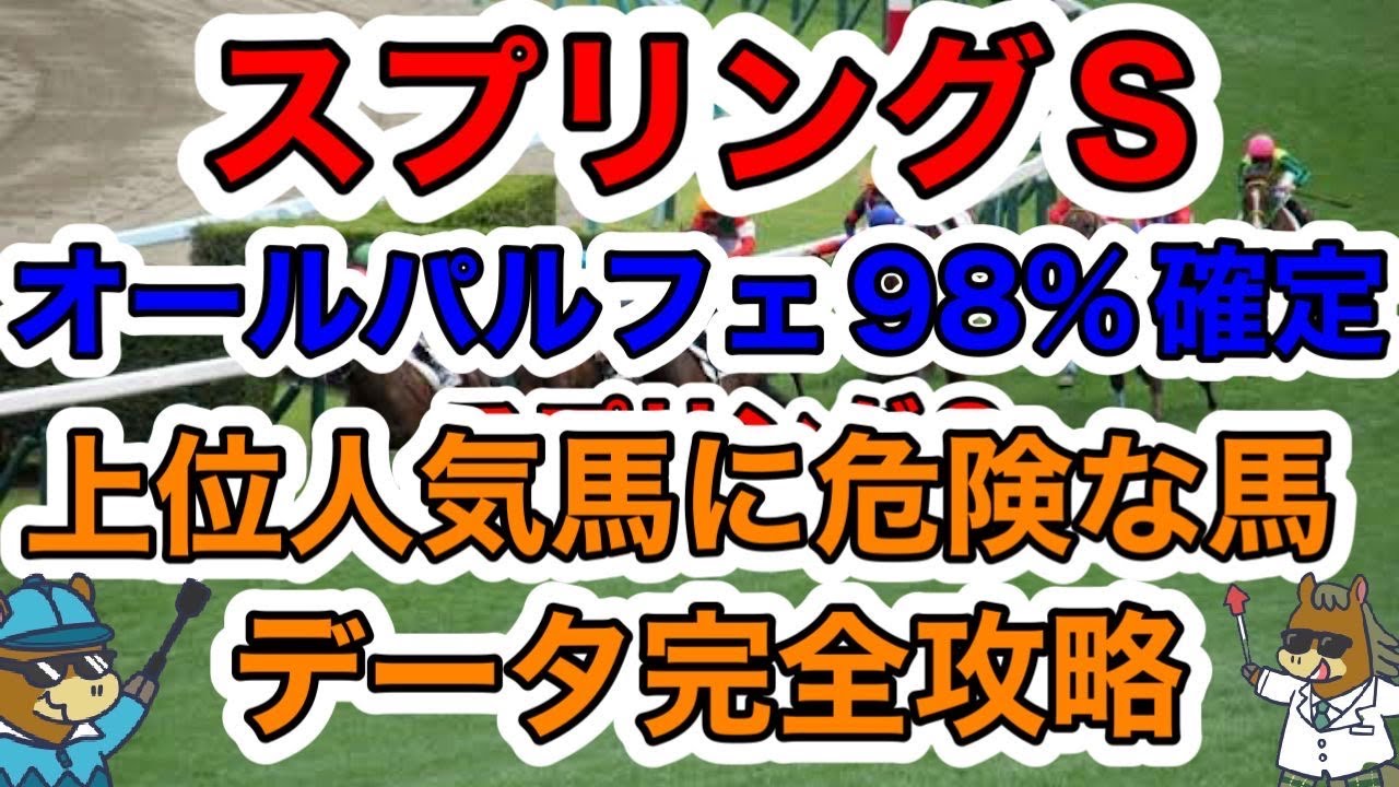 【競馬予想】オールパルフェ98%確定　上位人気馬に危険な馬データ完全攻略