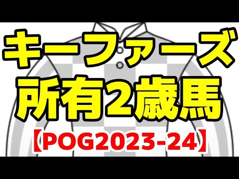 【POG2023-2024】キーファーズ2歳馬(2021年産)世代まとめ
