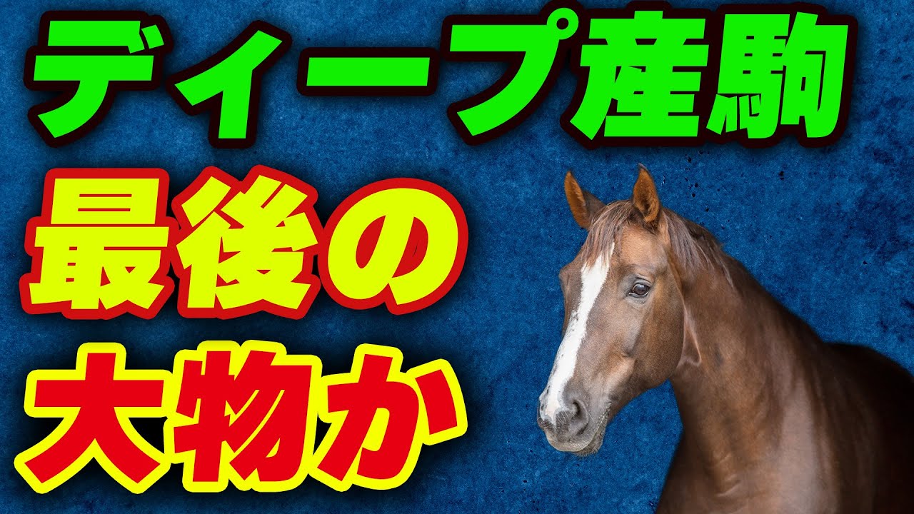 ディープ産駒最後の大物か