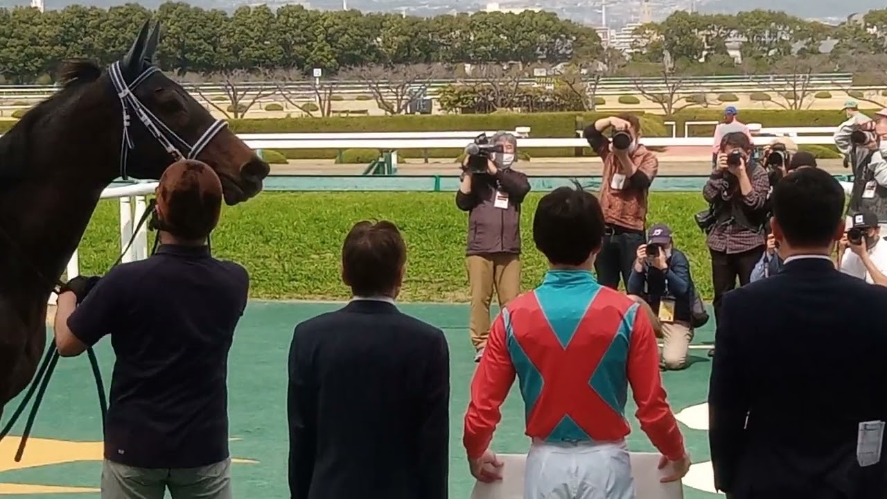 20230312角田大河騎手記念撮影（阪神競馬６R）