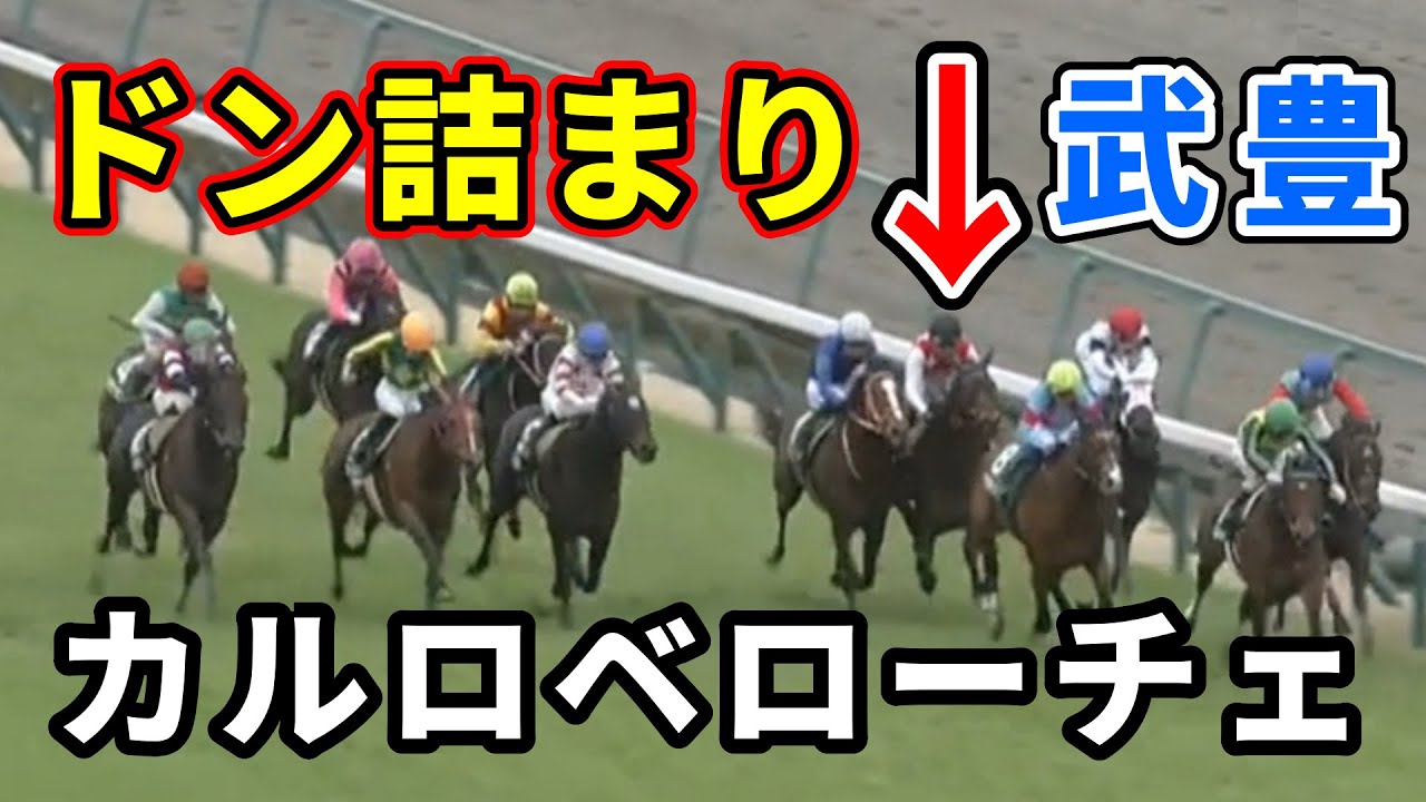 【ファルコンS】カルロベローチェ武豊　引っ掛かって、詰まって2着