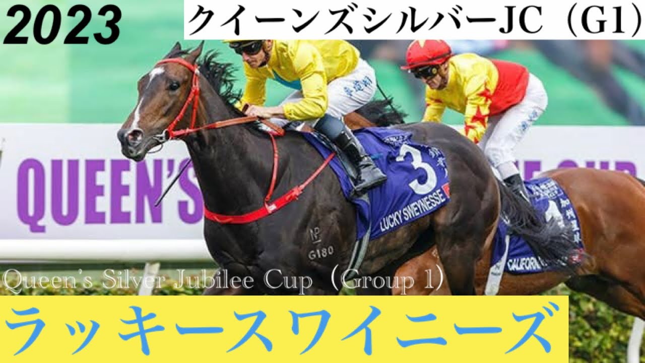 ラッキースワイニーズがスプリント王者の意地を見せる【クイーンズシルバージュビリーC 2023】/ Lucky Sweynesse【Queen's Silver Jubilee Cup 2023】