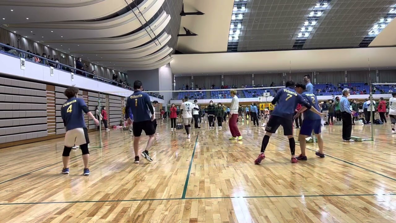 令和5年 岩手ジャパンカップ 決勝トーナメント 大和 VS ヴァレンシア 1セット目