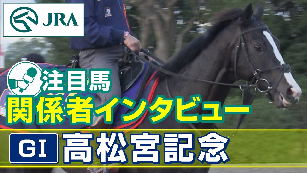 【注目馬 関係者インタビュー】2023年 高松宮記念｜JRA公式
