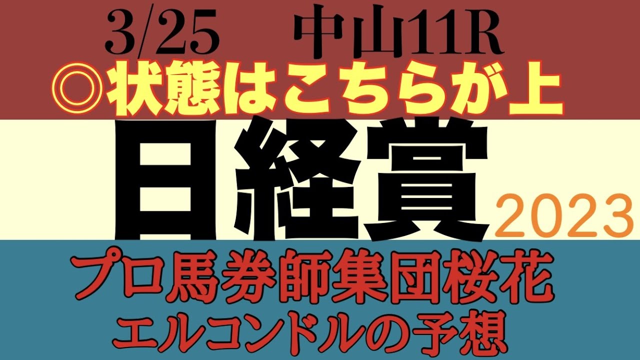 プロ馬券師集団桜花エルコンドル氏の日経賞2023予想！！1着馬に天皇賞春の優先出走権！ここでは2強の力が一枚上か？！天候次第で馬場が悪くなれば他馬にもチャンスはあるか？