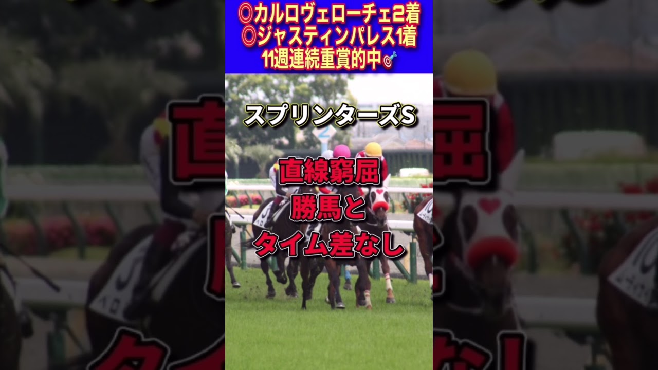 【高松宮記念2023】30秒でわかるウインマーベル