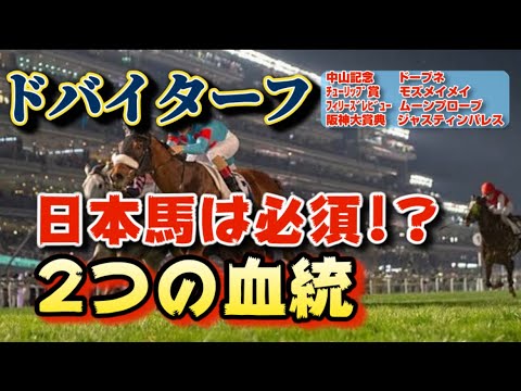 【ドバイターフ2023】必ず馬券に絡む！走る日本馬に共通する2つの血統とは？
