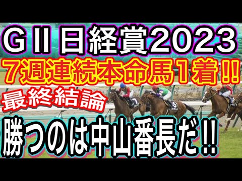 GⅡ日経賞2023を簡単に的中するだけの動画#タイトルホルダー＃ボッケリーニ#競馬予想