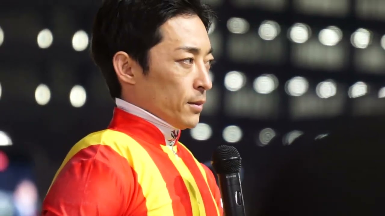 ダイオライト記念　川田騎手インタビュー現地撮影