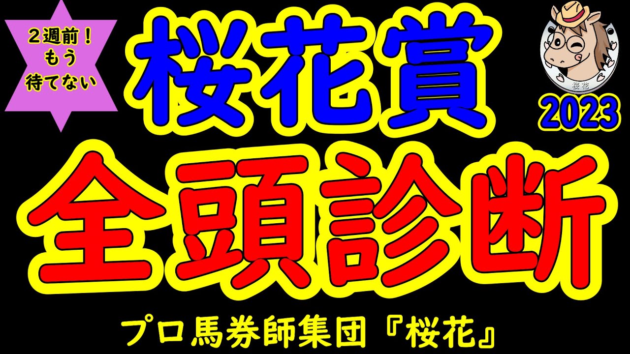 もう待てない！桜花賞2023二週前レース予想全頭診断！人気のリバティアイランドは本当に抜けて強い？今年は前代未聞でレースが待ち遠しい！プロ馬券師集団桜花が２週間前の時点で全頭診断を行っちゃいます！