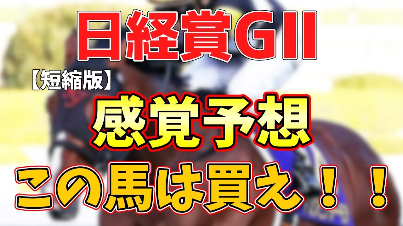 【GⅡ日経賞2023】菊花賞馬2頭が参戦！本命はあの馬しかいない！感覚で導き出した穴馬、消し馬も発表！
