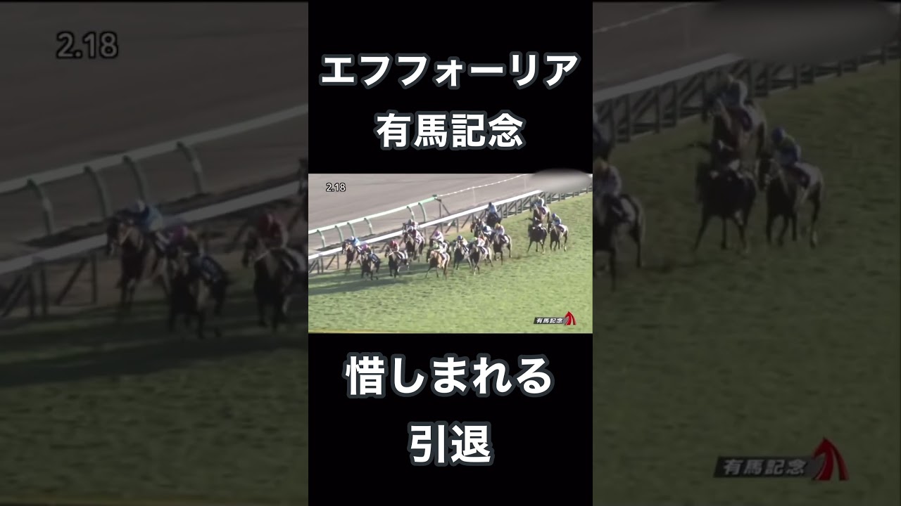 エフフォーリア有馬記念、惜しまれる引退