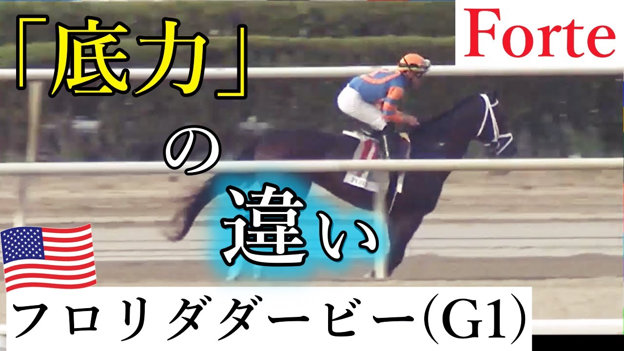 【競馬】フロリダダービー 2023 フォルテは「怪物」候補？