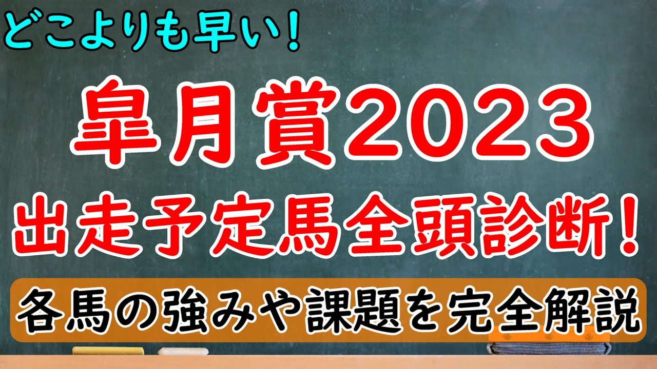 どこよりも早い！皐月賞2023 出走馬全頭診断！大混戦の牡馬路線！ソールオリエンスには不安要素あり！？【皐月賞2023】