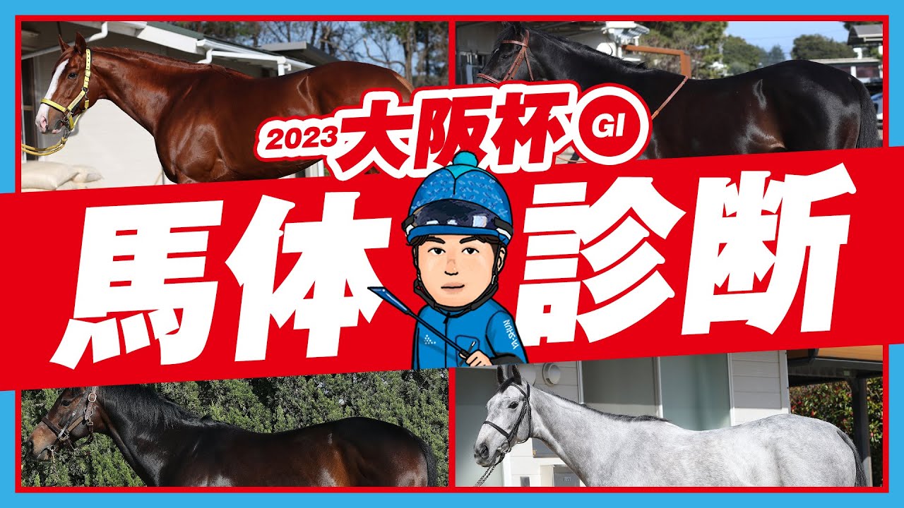 【大阪杯 2023】春の中距離王者決定戦！混戦模様の大阪杯を制する馬体は！？某大手牧場の元スタッフが見抜くGⅠ馬体診断！GⅠフォトパドック【競馬予想】