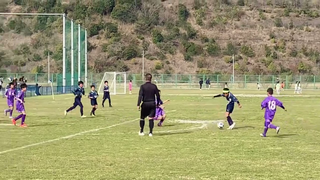2023 4 2春季チャンピオンズカップU-12 3.4位T 1回戦 vs貝塚JSC 前半2-0