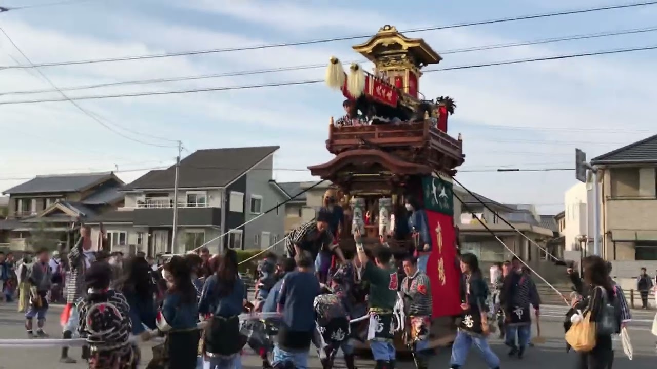 武豊町　冨貴市場地区祭礼