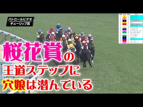 チューリップ賞をパトロールビデオで振り返ったら、桜花賞が見えてきた！