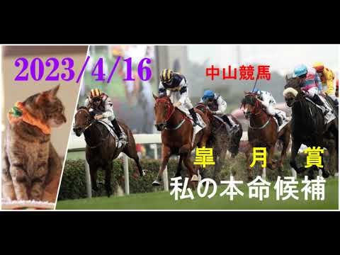 2023/4/16　中山競馬　皐月賞（ＧⅠ）私の本命候補