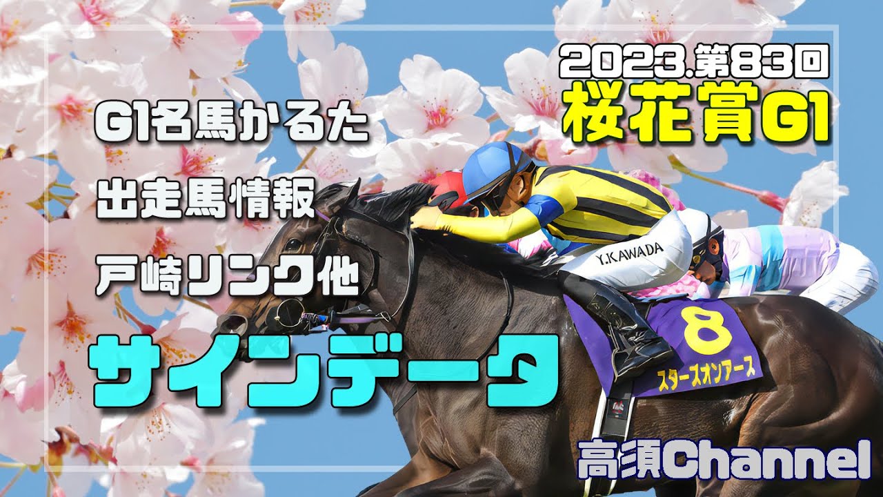 2023桜花賞のサインデータ/戸崎リンク他　637