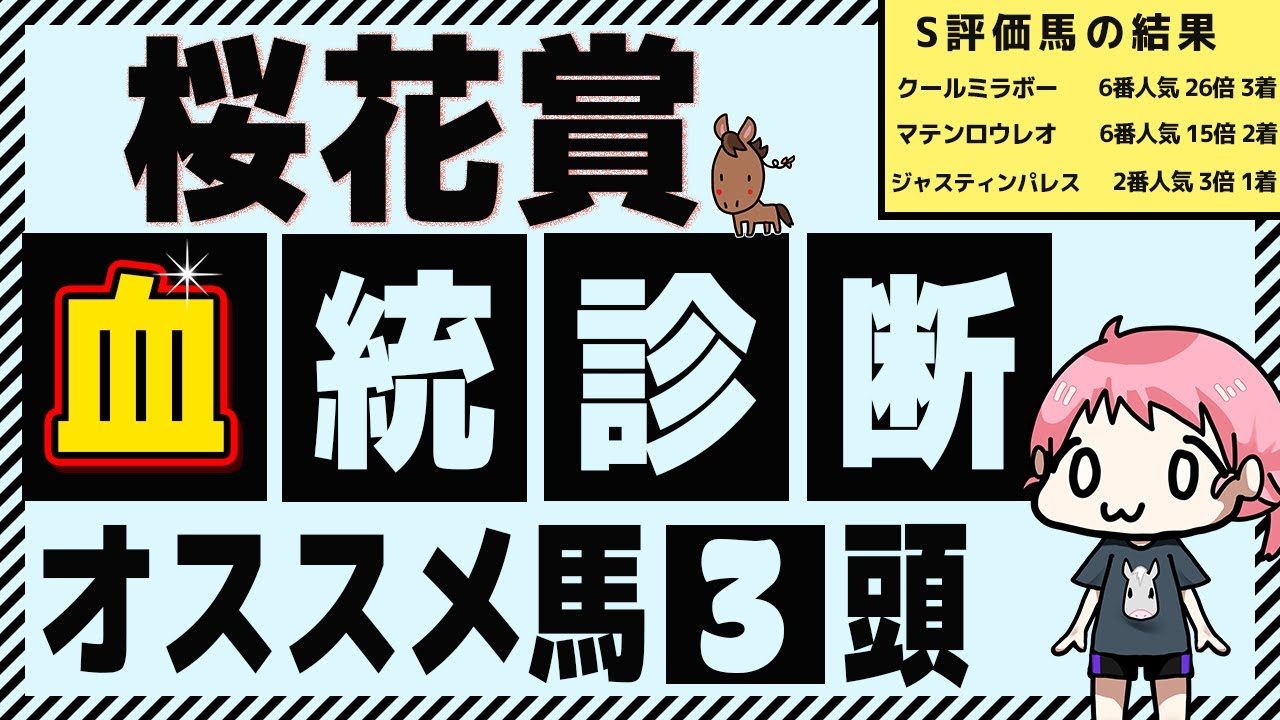 桜花賞2023 血統全頭診断 大注目！！予想オッズ200倍のS評価の本命候補!!【競馬予想/初心者向け/血統解説】