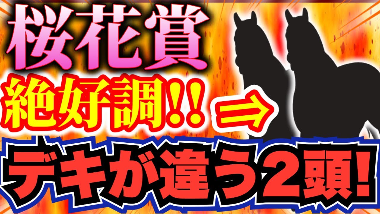 桜花賞 2023　絶好調！リバティよりも【 この２頭が狙い目！】