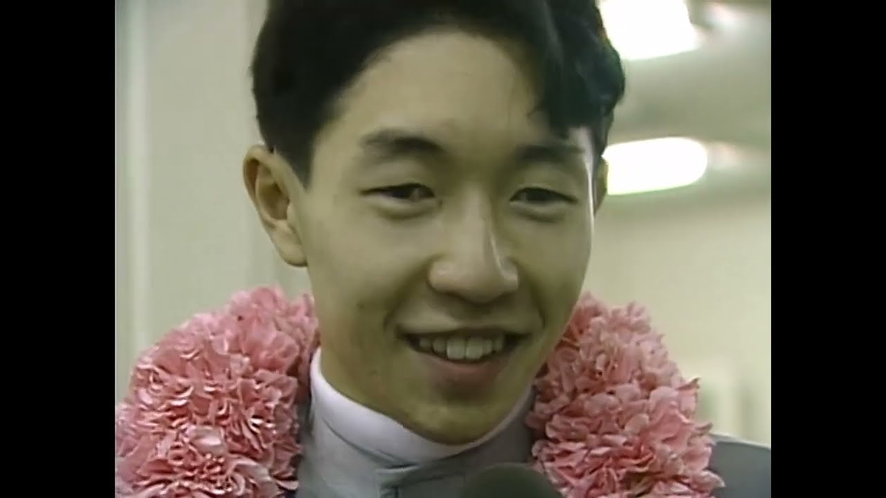 スーパークリーク 1989年 第100回天皇賞(秋)(GI) (優勝馬：スーパークリーク) (勝利騎手インタビュー付)