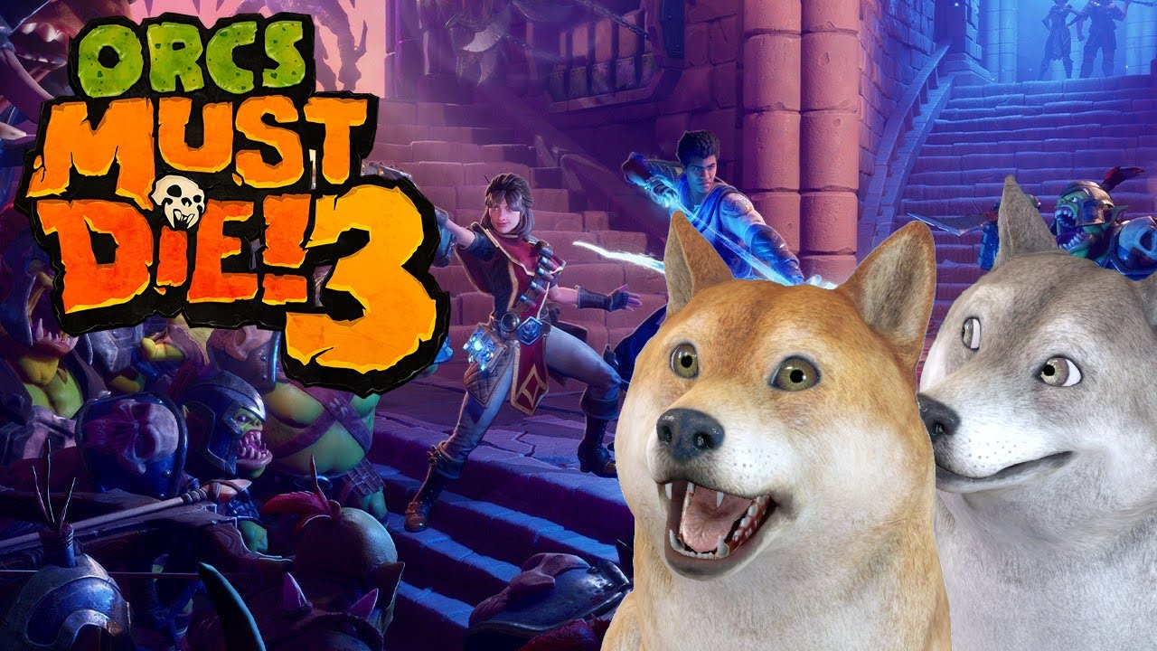 【2人実況】#3 続・とくかくオークスレイヤーになりたい犬達【Orcs Must Die3】