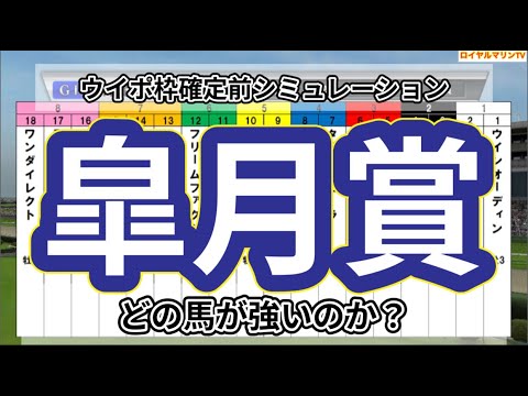 【枠確定前】【皐月賞2023】【予想】【出走馬】【参考】ウイポ枠確定前シミュレーション ソールオリエンス ファントムシーフ トップナイフ フリームファクシ タスティエーラ #1941